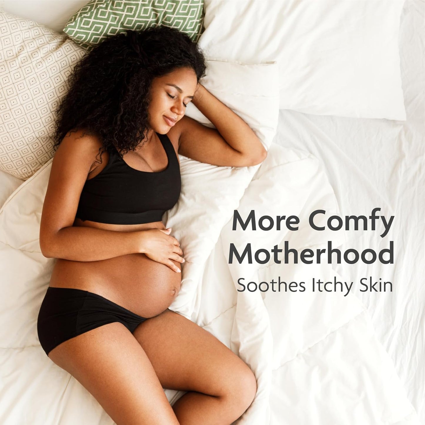 TriLASTIN Belly Masks - Belly Masks for Pregnant Women - Hydrating & Soothing for Itchy Skin - Reduces Stretch Marks - Safe for Sensitive Skin - Paraben & Phthalate-Free - Made in USA - 1 Pack