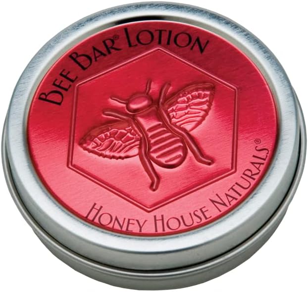 Bee Bar Honey House Naturals Duo – Sweet Honey – Small .6 ounce & Large 2 ounce (Honey)