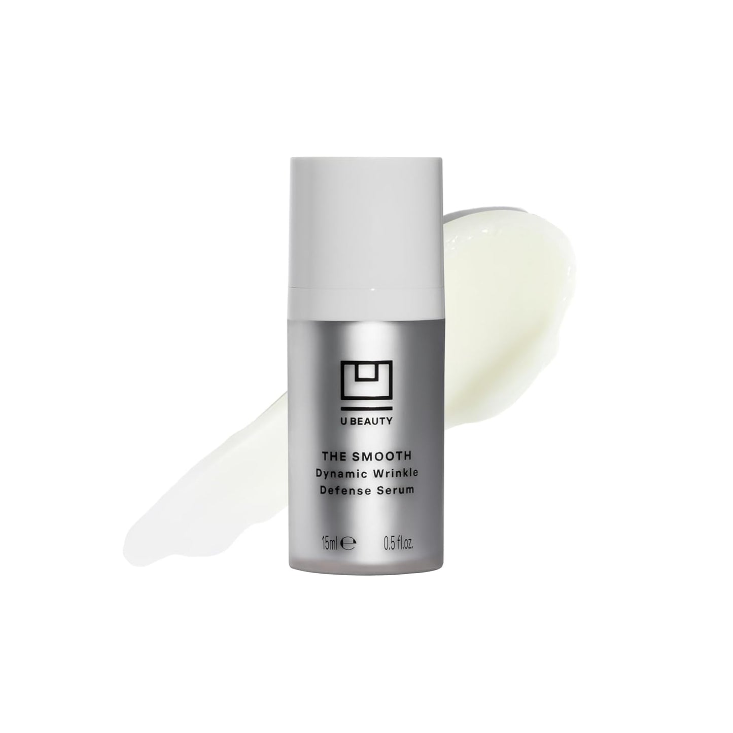 U Beauty The SMOOTH Dynamic Wrinkle Defense Serum - Multi-Peptide Complex, Copper Peptides, Retinol, Centella Exosomes, Vegan Silk Protein for Visible Wrinkle Reduction, Firming & Hydration, 15ml