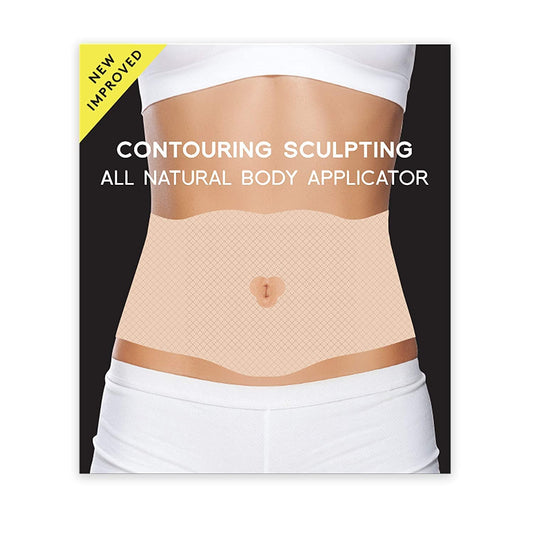 All Natural Moisturizing Body Applicator – Easy to Use Body Wrap -Anti Cellulite Solution- Firming Toning Tummy Wrap (6 WRAPS)