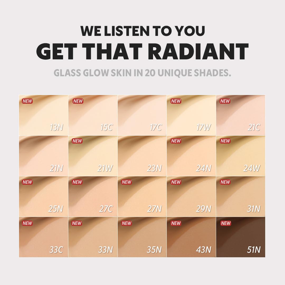 TIRTIR Mask Fit Aura Silver Cushion Foundation | Semi-glow Finish, Natural Coverage, Moisturizing, Lightweight, Korean cushion foundation (#17W French Vanilla, Full Size, 0.63 Fl Oz)