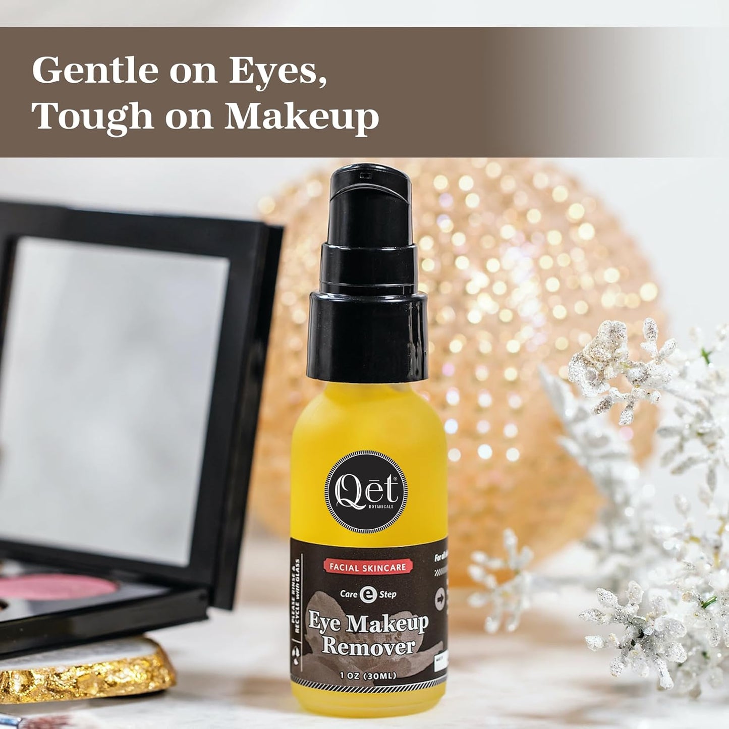 Qēt Botanicals Supple Eye Makeup Remover