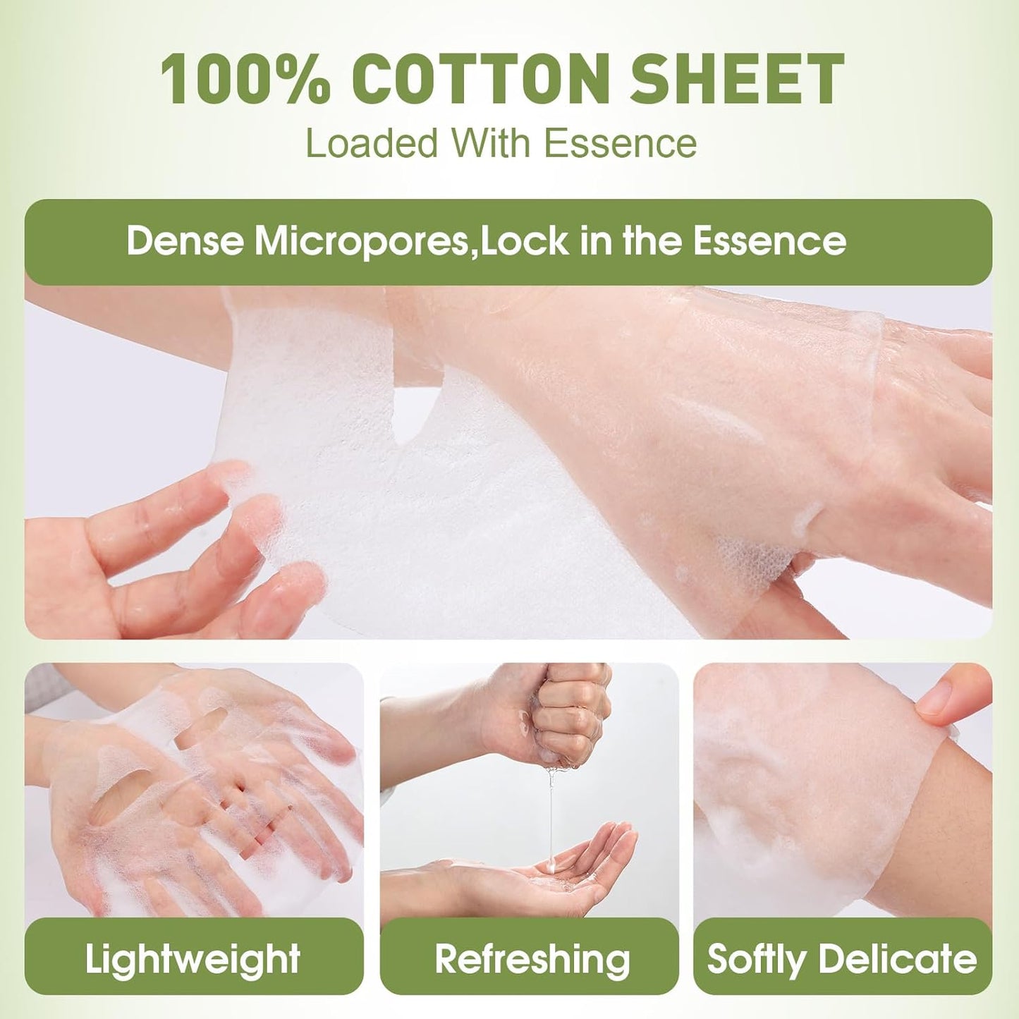 48 Pack Collagen Hydrating Face Masks Skincare for Women, Moisturizing & Soothing Face Mask for All Skin Types, Facial Masks Set Spa Gifts for Women, Bulk Sheet Face Mask for Skin Care