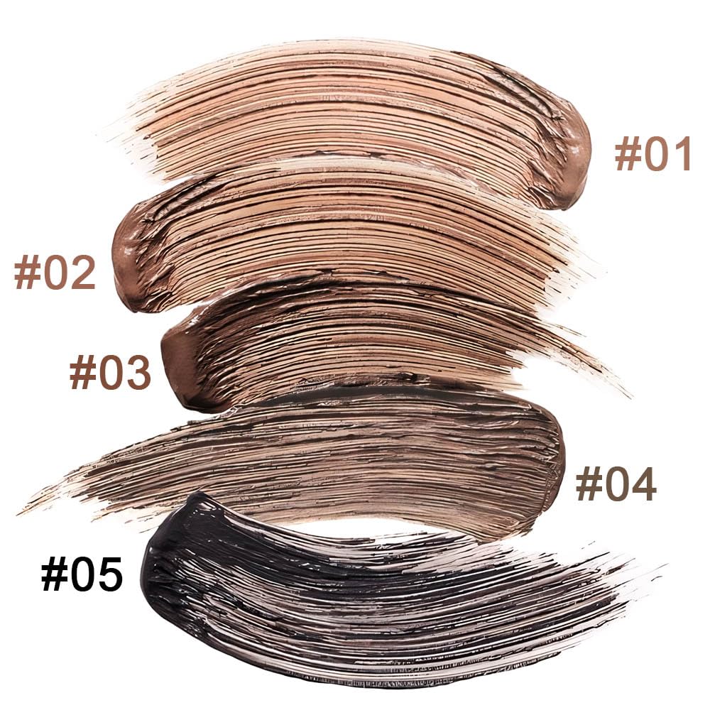 Kaely Eyebrow Gel Waterproof,Longwear Tinted Eye Brow Mascara,Eyebrow Color Makeup kit,maquillaje gel para cejas a prueba de agua,Long Lasting Eyebrows Vegan cosmetics,03 Espresso