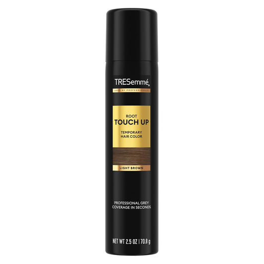 TRESemmé Root Touch-Up, Temporary Hair Color, Light Brown Hair Ammonia-free, Peroxide-free Root Cover Up Spray 2.5 oz