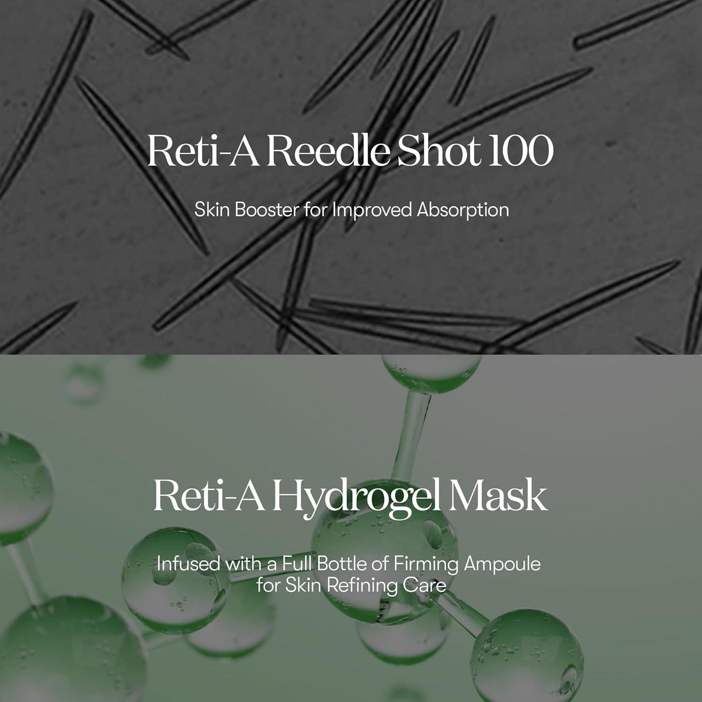 VT COSMETICS Reti-A Reedle Shot 100 2step Hydrogel Mask