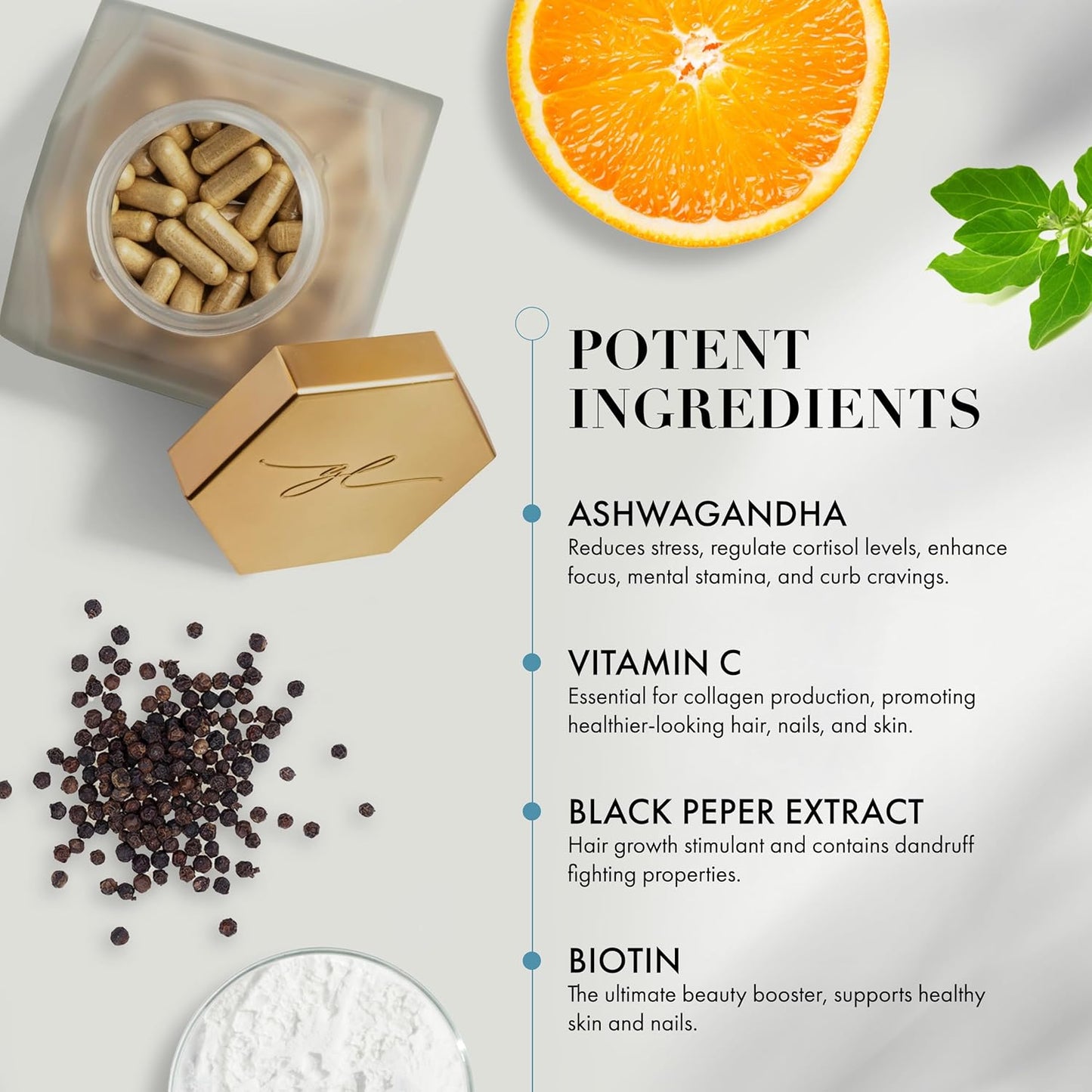 Goldie Locks Hair Growth Supplements Original Formula | Promotes Stronger & Healthier Hair | Vitamins That Enhance Hair, Skin, and Nails