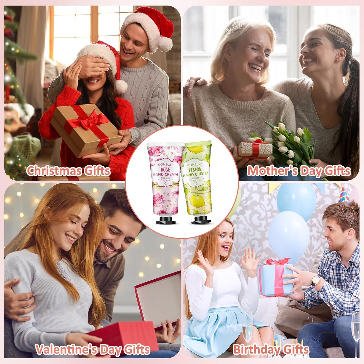 80 Pack Hand Cream Set for Dry Cracked Hands, Bulk Hand Lotion Travel Size for Thank You Gifts, Mini Hand Cream for Adult Party Favors, Birthday Gifts and Bridal Shower Gifts for Guests