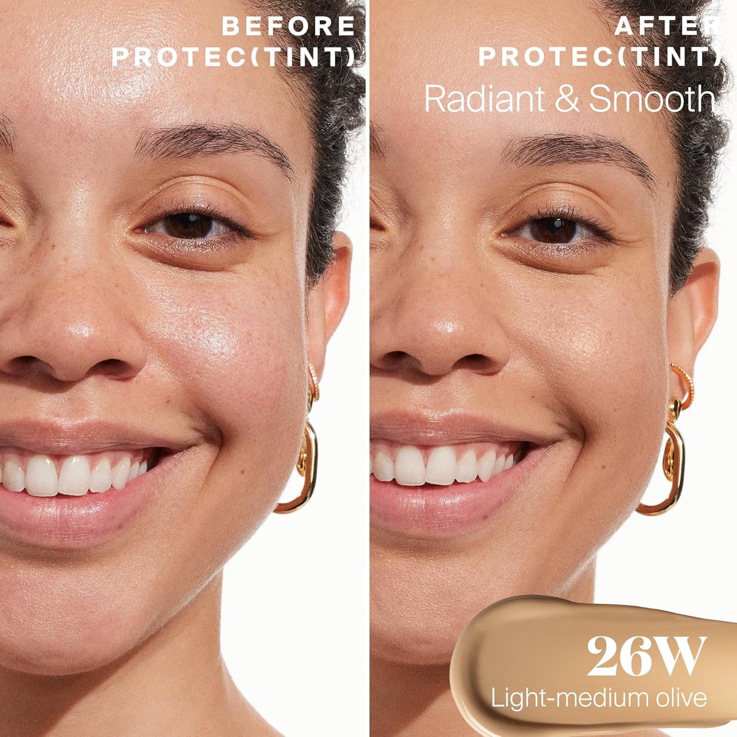 Supergoop! Protec(tint) Daily Skin Tint SPF 50 - 26W - Light, Buildable Coverage for Immediately Smooth, Even-Looking Skin - Natural Finish